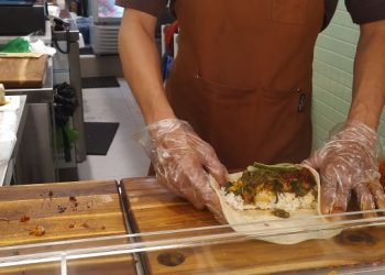 Wow…Di Tangsel, Ada Nasi Padang Dibungkus Kulit Kebab