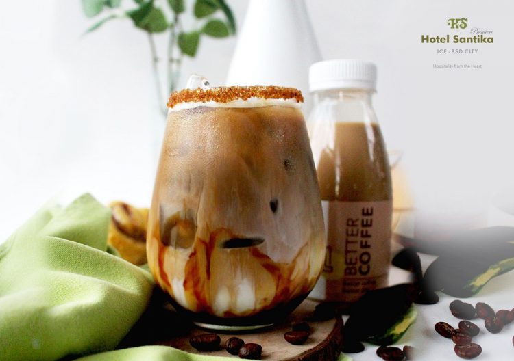 Kopi susu gula aren ala Hotel Santika Premiere ICE – BSD City. (IST)