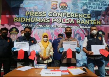 Polda Banten Bekuk Buronan Korupsi PT. Biro Klasifikasi Indonesia Cabang Cilegon