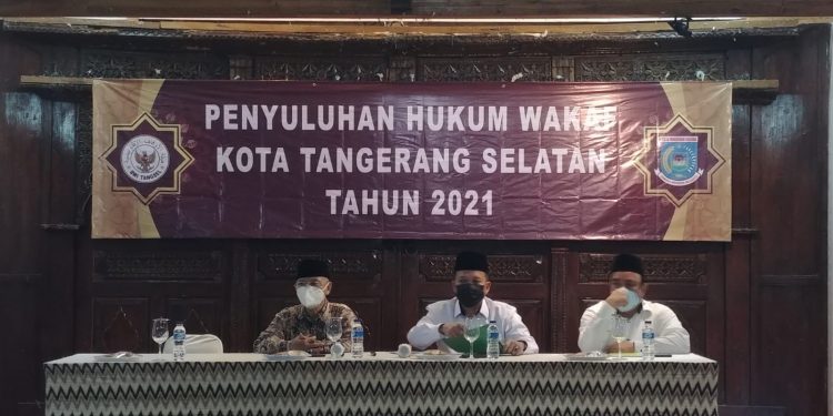 Sosialisasi Wakaf di Kota Tangsel. (RAY)