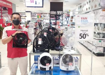 Hanya di ACE Living Plaza Bintaro, Harga Kipas Angin Didiskon 50 Persen