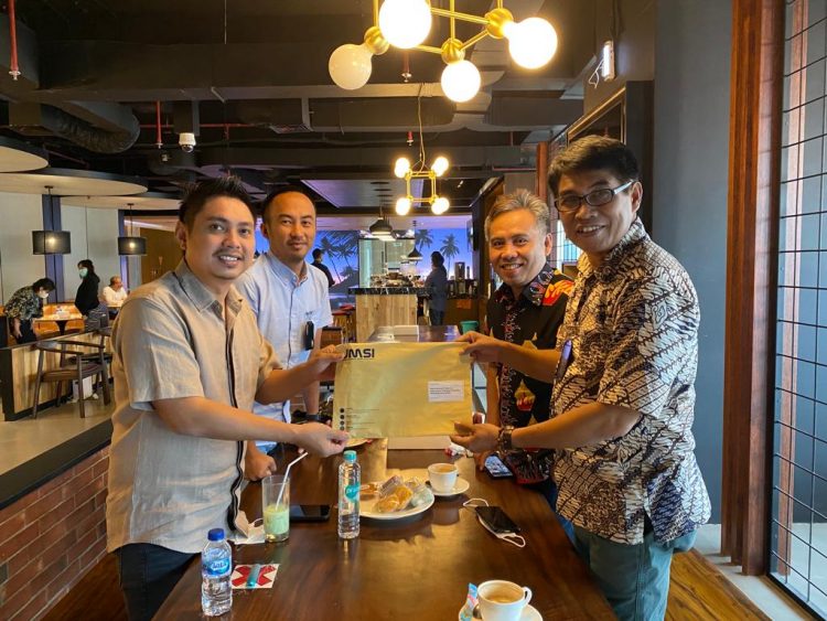 Pertemuan PP JMSI dengan KEtua Umum HIPMI. (IST)