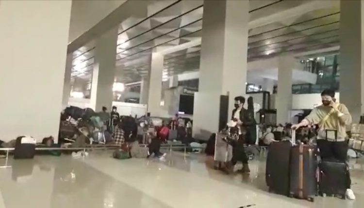 Suasana di Bandara Soekarno-Hatta. (KEY)