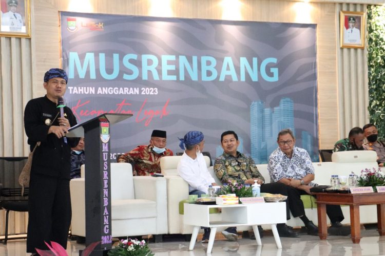 Musrenbang Kecamatan Legok. (RIK)