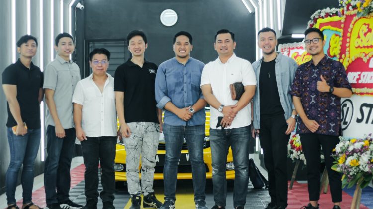 Peresmian Dice Sticker Gading Serpong, Kelapa Dua, Kabupaten Tangerang. (PHD)