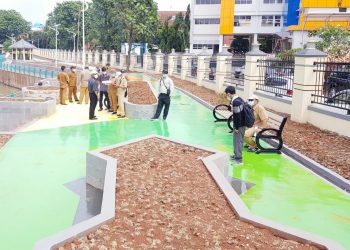 Tim Probity Pemkot Tangsel Tinjau Proyek DPU yang Sudah Selesai