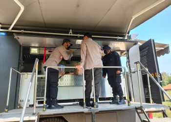 Kapolda Banten Tinjau Posko Pengungsian Gempa dan Dapur Umum di Pandeglang