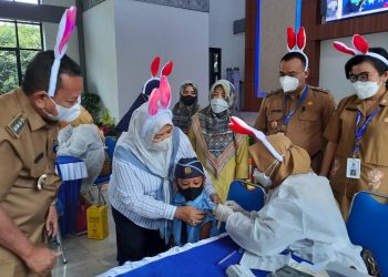 Puskesmas Pagedangan Gencarkan Vaksinasi Anak
