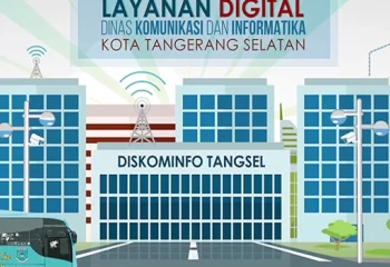 Website Resmi Diskominfo Kota Tangsel Tak Terurus