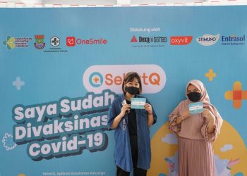 SehatQ Buka Sentra Vaksinasi Booster Di Pasar Intermoda dan 2 Clubhouse