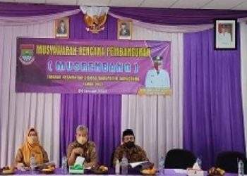 Pembangunan Infrastruktur Prioritas Usulan di Musrenbang Kecamatan Cisoka