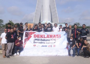 Dukung KPK Berantas Korupsi, JMSI Bubuhi 1.000 Tandatangan