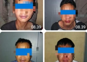 Komplotan Spesialis Congkel Pintu Mobil Dibekuk Polda Banten