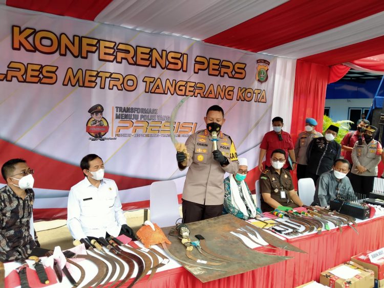 Gel;ar perkara tawuran tewaskan satu pelajar. (DOK)