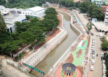 Masih Dalam Perbaikan, Warga Tak Sabar Berwisata di Taman Jaletreng 2