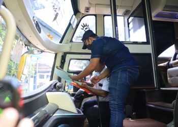 Jelang Mudik Lebaran, Dishub Kota Tangerang Cek Kelayakan Bus