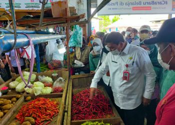 Jelang Idul Fitri 1443, Sekda Kabupaten Tangerang Pantau Harga Sembako 