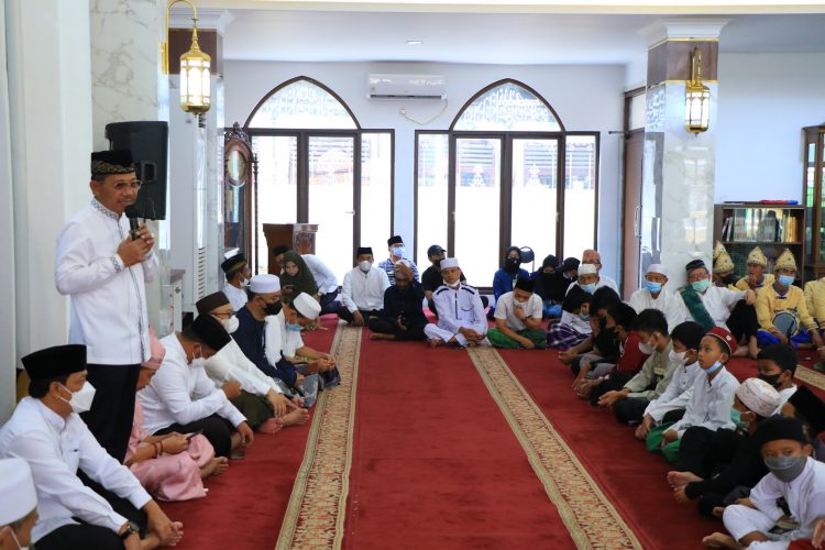 Wakil Walikota Tangerang hadiri Gema Ramadan di Masjid Al Muhajirin, Cibodas. (KEY