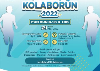Selebrasi HUT ke-61, bjb KolaboRun Ajak Masyarakat Hidup Sehat dan Aktif