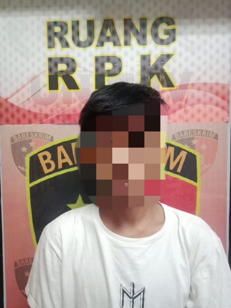 Pelaku pencabulan di Mapolres Serang. (IST)