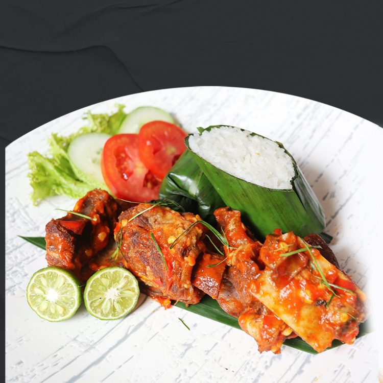 Iga bakar balado. (IST)