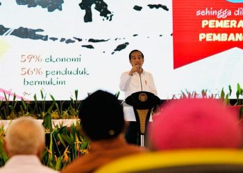 Buka Kongres Nasional ke-32 PMKRI, Presiden Jokowi Pastikan IKN Pindah Sesuai Rencana