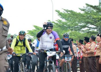 Lepas Fun Bike, Bupati Zaki: Mau Gowes, Ke Kabupaten Tangerang Saja!