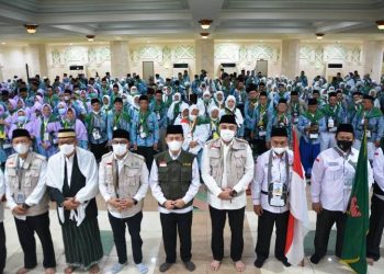 389 Calon Jemaah Haji Asal Kabupaten Tangerang Diberangkatkan