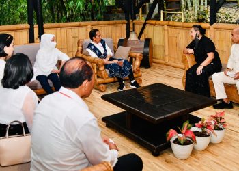 Diskusi dengan Pegiat Bambu, Presiden Apresiasi Teknologi Pengolahan Bambu