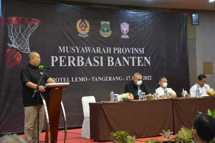 Musyawarah Perbasi Provinsi Banten. (RIK)