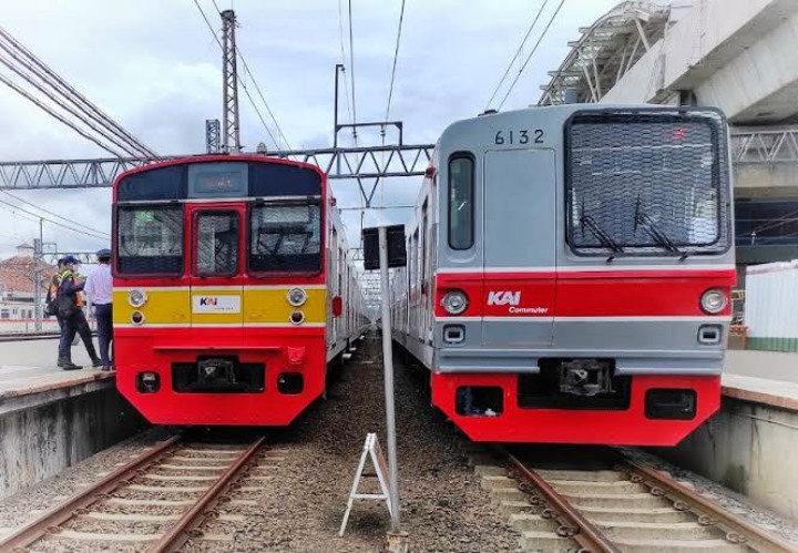 Ilustrasi Commuter Line. (IST)