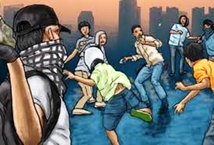 Ilustrasi tawuran pelajar. (NET)