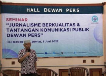 Ketua Dewan Pers Prihatin Banyaknya Media Abal-abal