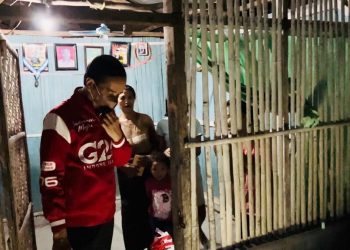 Saat Warga Gang Kaget Dikunjungi Presiden Jokowi