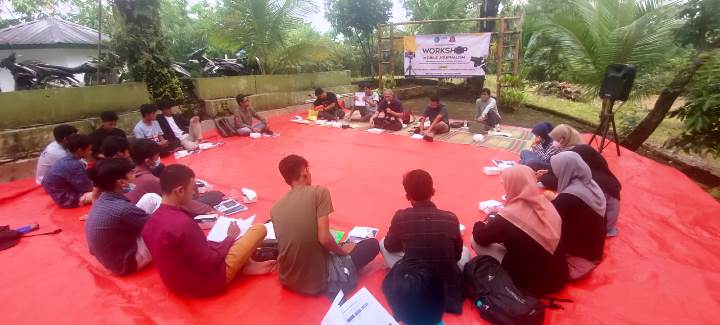 UMN beri Pelatihan Mobile Journalism Kebencanaan. (IST)