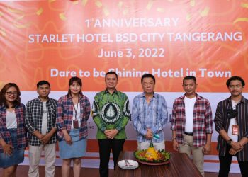 Baru Setahun Beroperasi, Starlet Hotel BSD City Dinobatkan Hotel Bintang I Terbaik