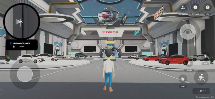 Pameran Metaverse. (IST)