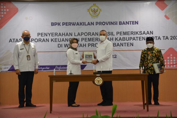 Pemkab Tangerang terima opini Wajar Tanpa Pengecualian (WTP) dari BPK RI Perwakilan Propinsi Banten. (IST)