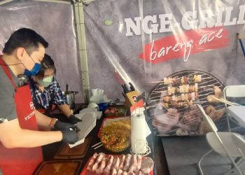 Nge-Grill Bareng ACE, Perkenalkan Produk Alat Pemanggang