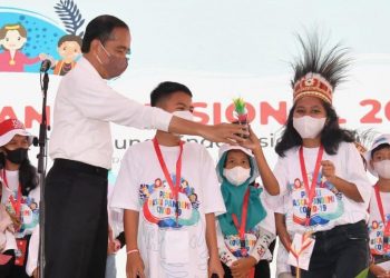 Hari Anak Nasional, Presiden Jokowi: Rajin Belajar dan Jaga Kesehatan
