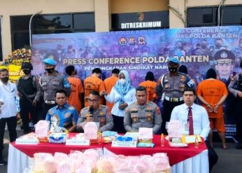 Sindikat Jaringan Internasional Dibongkar di Kabupaten Tangerang, 43 Kg Sabu Diamankan