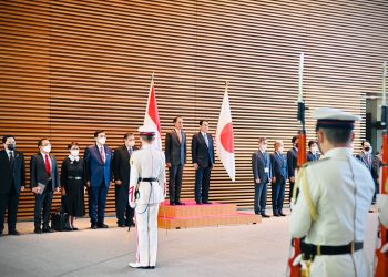 Presiden Jokowi Diterima PM Jepang Kishida Fumio
