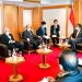 Presiden Japan-Indonesia Association Fukuda Yasuo Temui Presiden Jokowi