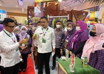 Kunjungi APKASI Otonomi Expo 2022, Mad Romli: Sektor UMKM Kabupaten Tangerang Semakin Gemilang