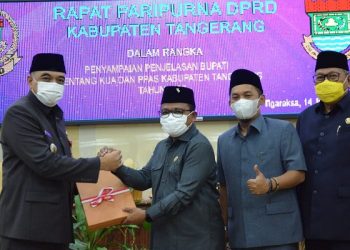 Terima Draft KUA PPAS Tahun 2023, Begini Kata Ketua DPRD Kabupaten Tangerang