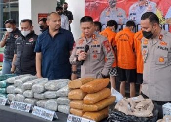 Amankan 4 Pelaku dan 39 Kilogram Ganja, Jaringan Aceh Dibongkar Polres Tangsel