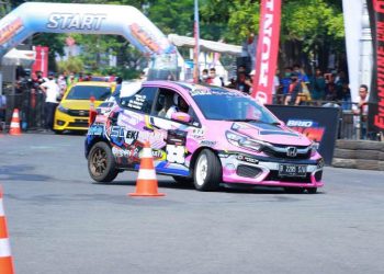 Putaran Ketiga Brio Slalom Challenge 2022 di Kota Semarang