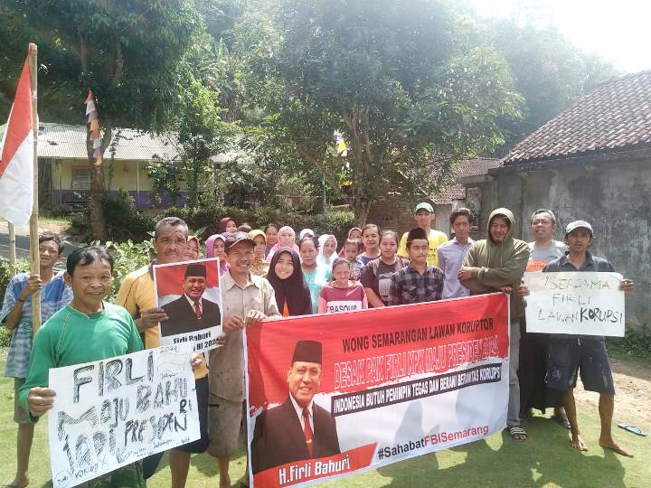 Deklarasi dukungan Firli Bahur untuk maju di Pilpres 2024. (IST)