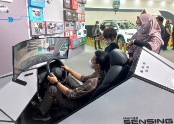 Di GIIAS 2022, Pengunjung Rasakan Pengalaman Keselamatan Honda Sensing