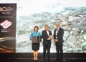 Paramount Land Raih BCI Asia Top 10 Developers Awards 2022